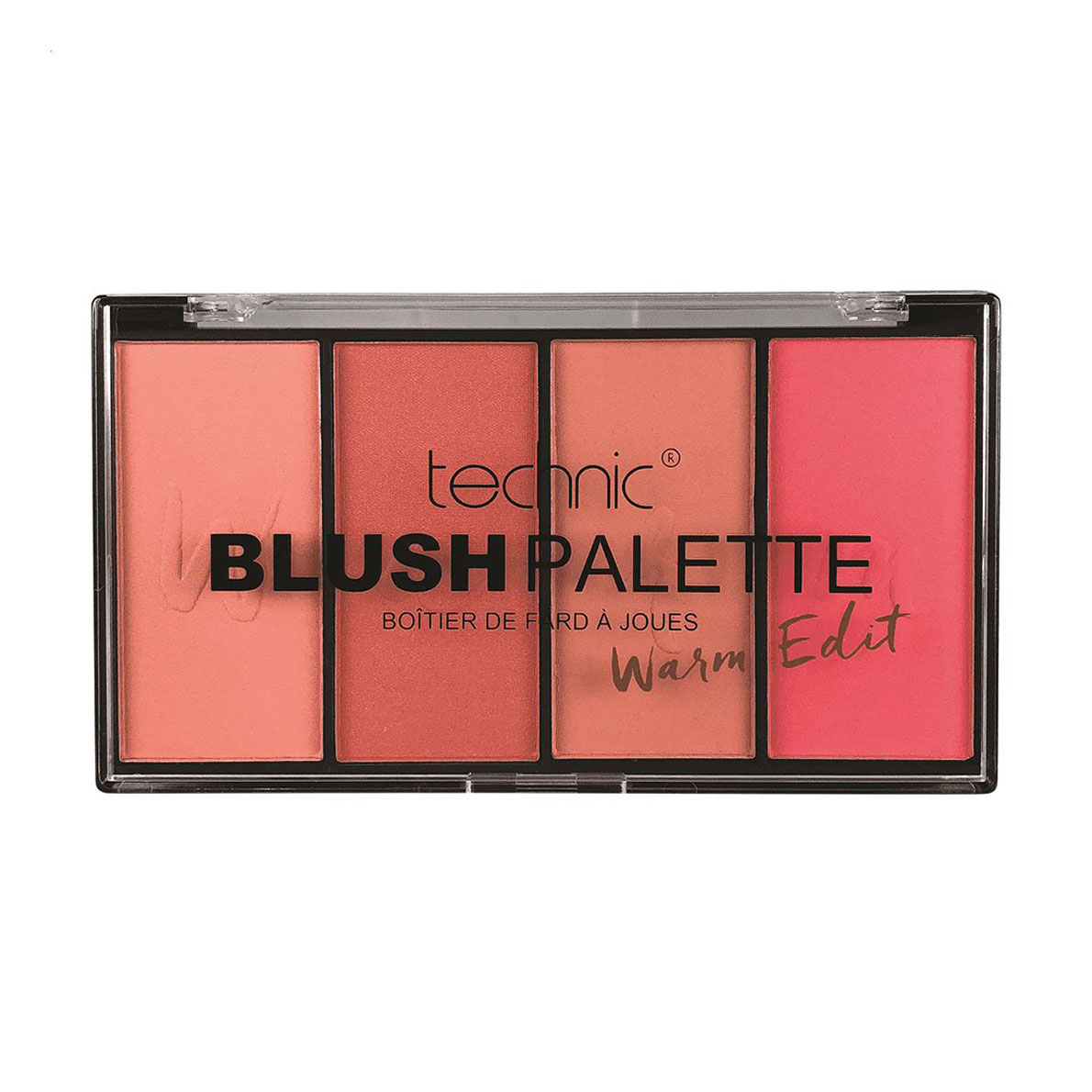 Палетка рум'ян для обличчя technic Blush Palette, Warm Edit, 20 г